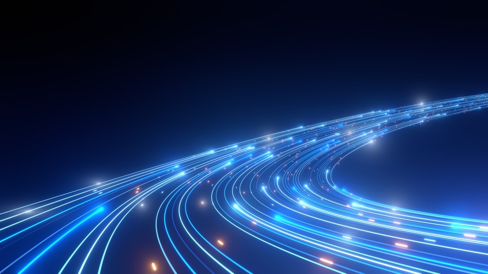 High,Speed,Light,Streaks,Internet,Data,,Blue,Colour,,Glow,Lines,